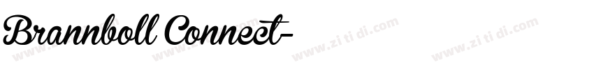 Brannboll Connect字体转换